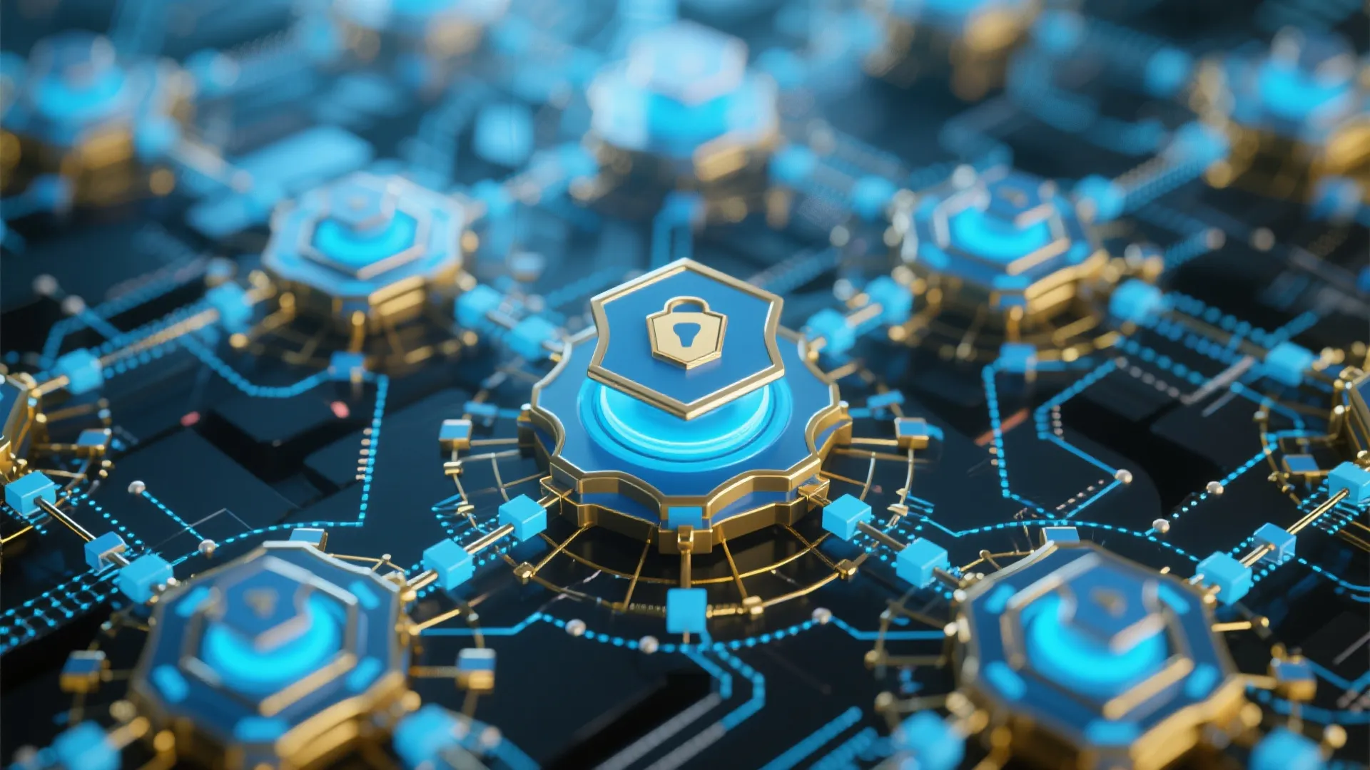 Secure Network Background